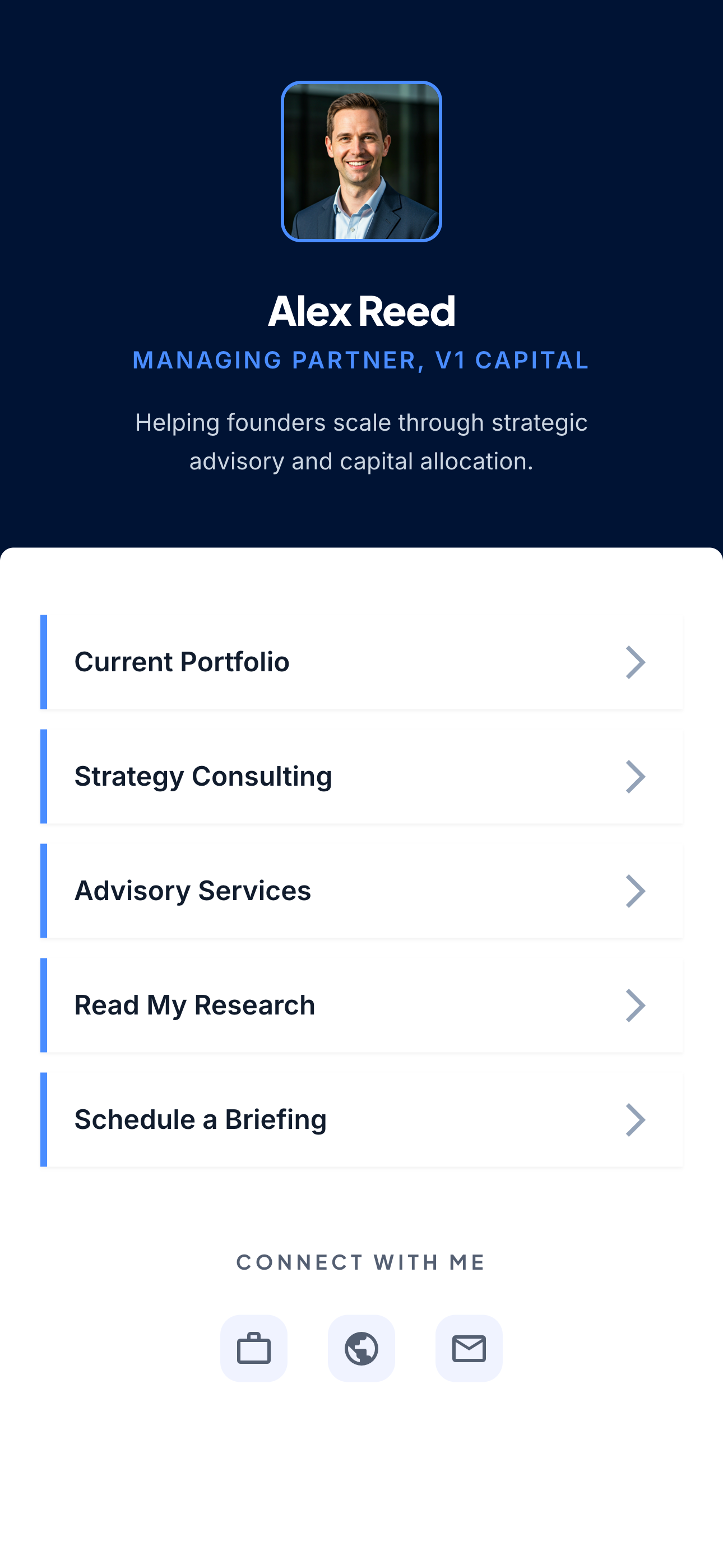 Corporate Edge template